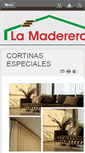 Mobile Screenshot of lamaderera.com